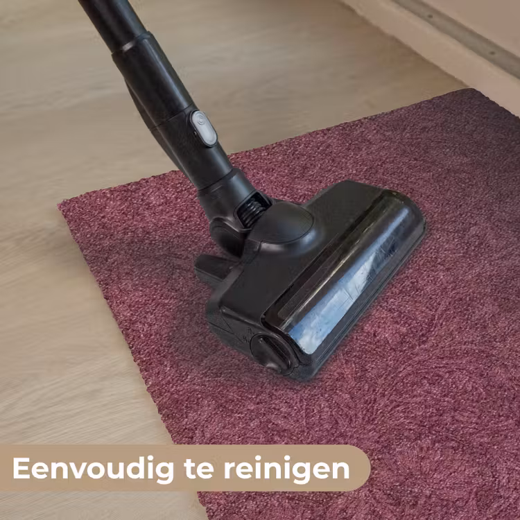 Bladeren - Patroon - Paars Deurmat klein 898 -reinigen_NL