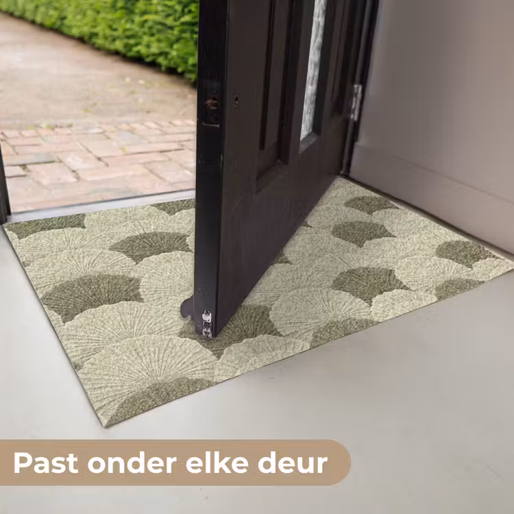 Bladeren - Structuur - Groen Deurmat klein 898 -USP_NL