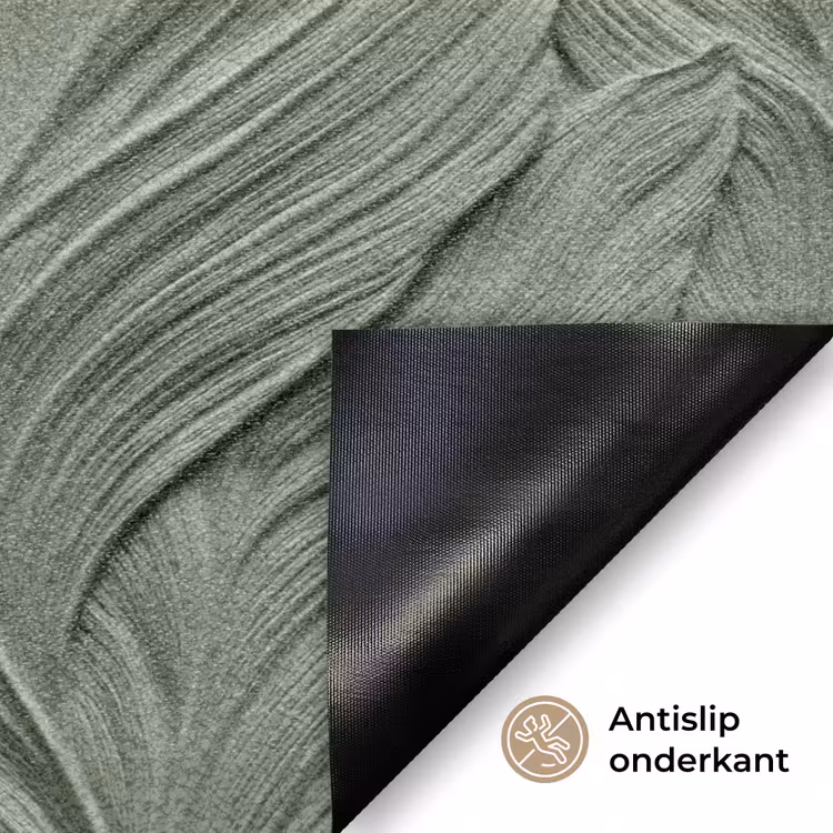 Bladeren - Textuur - Groen Deurmat klein 898 -antislip_NL