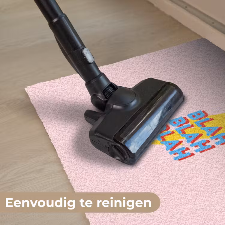 Blah - Bliksem - Roze Deurmat klein -reinigen_NL