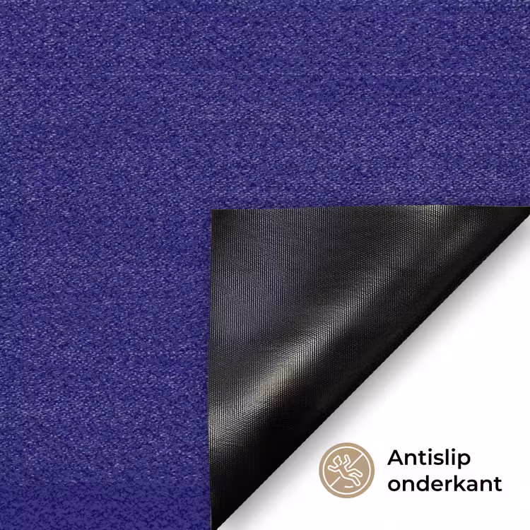 Blauw - Geel - Fijn Deurmat klein -antislip_NL