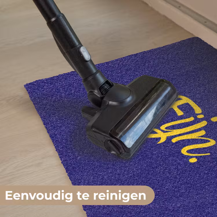 Blauw - Geel - Fijn Deurmat klein -reinigen_NL