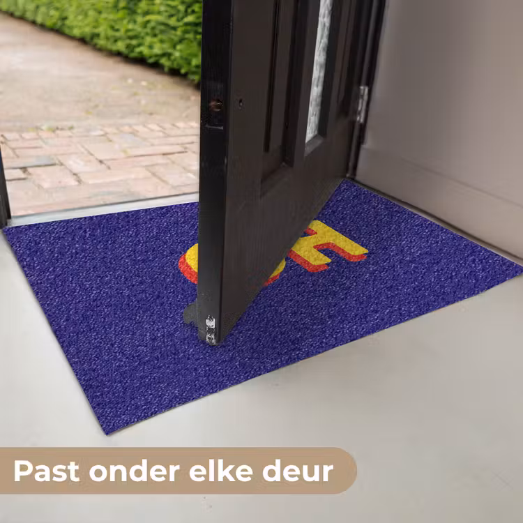 Blauw - Geel - OH - Schaduw Deurmat klein -USP_NL