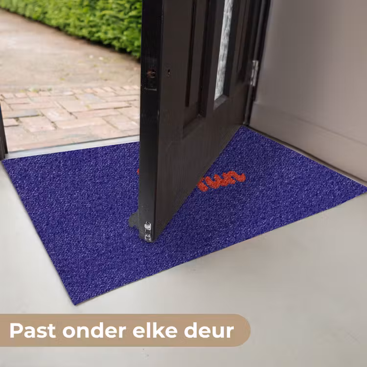 Blauw - Rood - Yes fun - 3D Deurmat klein -USP_NL