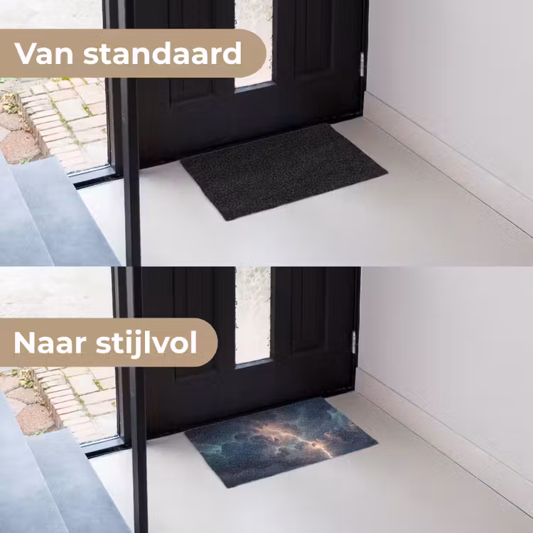 Bliksem - Storm - Natuur - Donker Deurmat klein -voor-na_NL