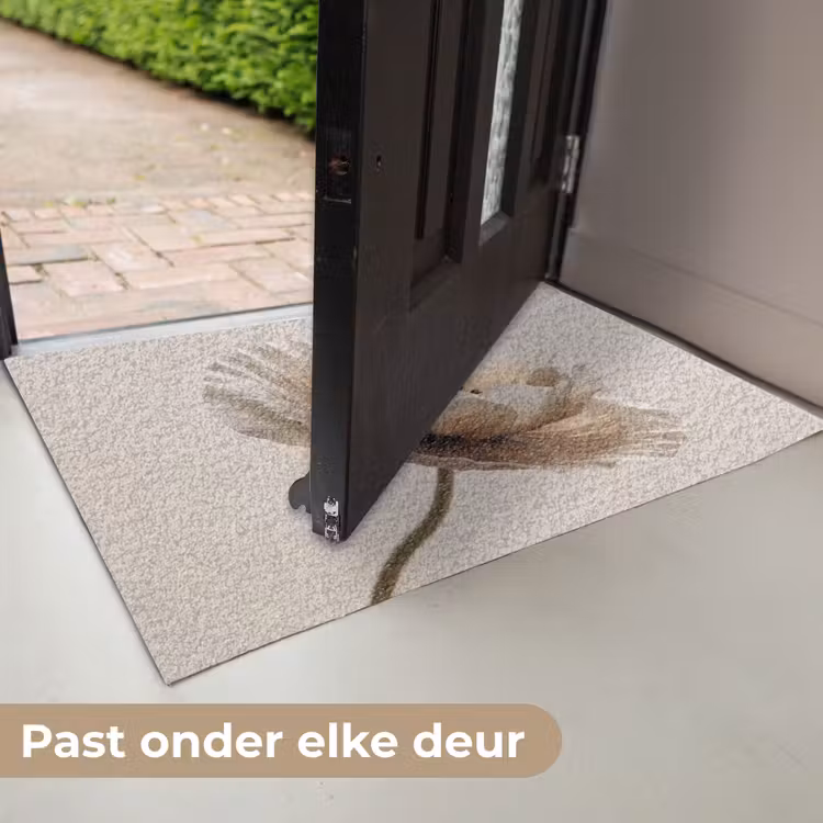 Bloem - Beige - Crème Deurmat klein -USP_NL