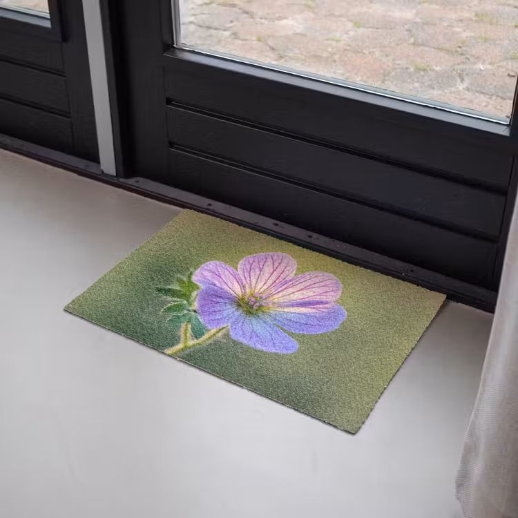 Bloem - Close up - Paars Deurmat klein -sfeer2