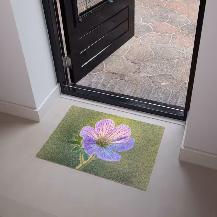 Bloem - Close up - Paars Deurmat klein -sfeer5