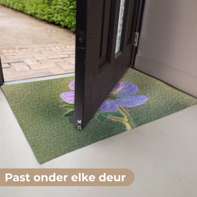 Bloem - Close up - Paars Deurmat klein -USP_NL