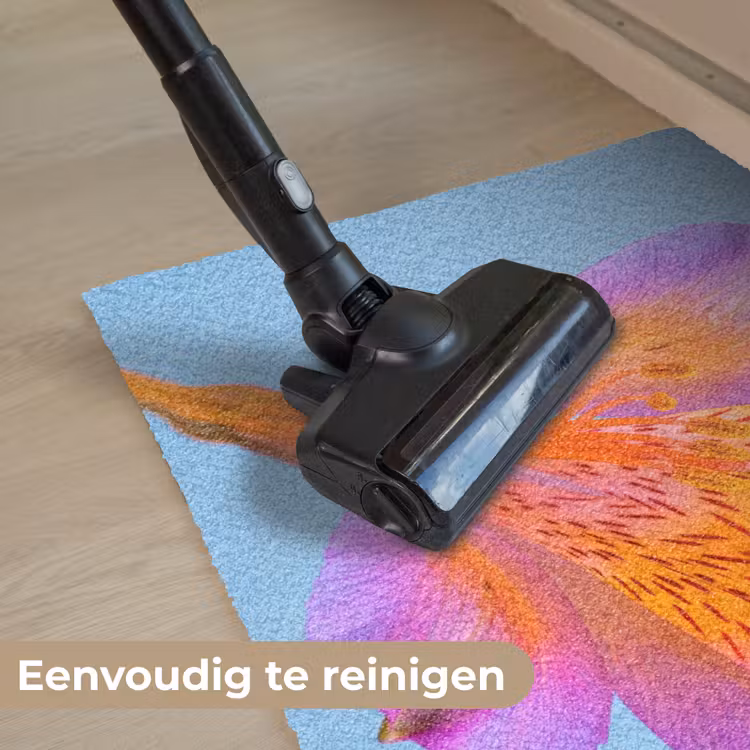 Bloem - Detail - Kleurrijk Deurmat klein -reinigen_NL