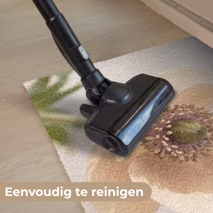 Bloem - Minimalistisch - Groen Deurmat klein -reinigen_NL