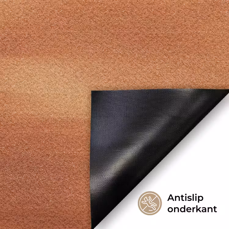 Bloem - Minimalistisch - Wit Deurmat klein -antislip_NL