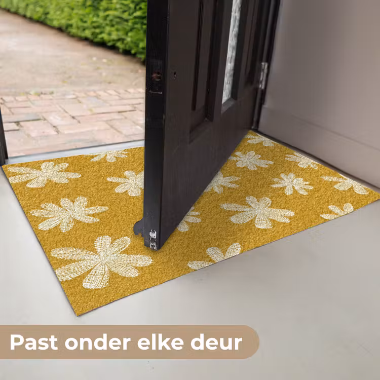Bloem - Speels - Okergeel Deurmat klein 898 -USP_NL