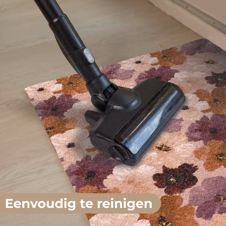 Bloemen - Abstract - Aardetinten Deurmat klein 898 -reinigen_NL