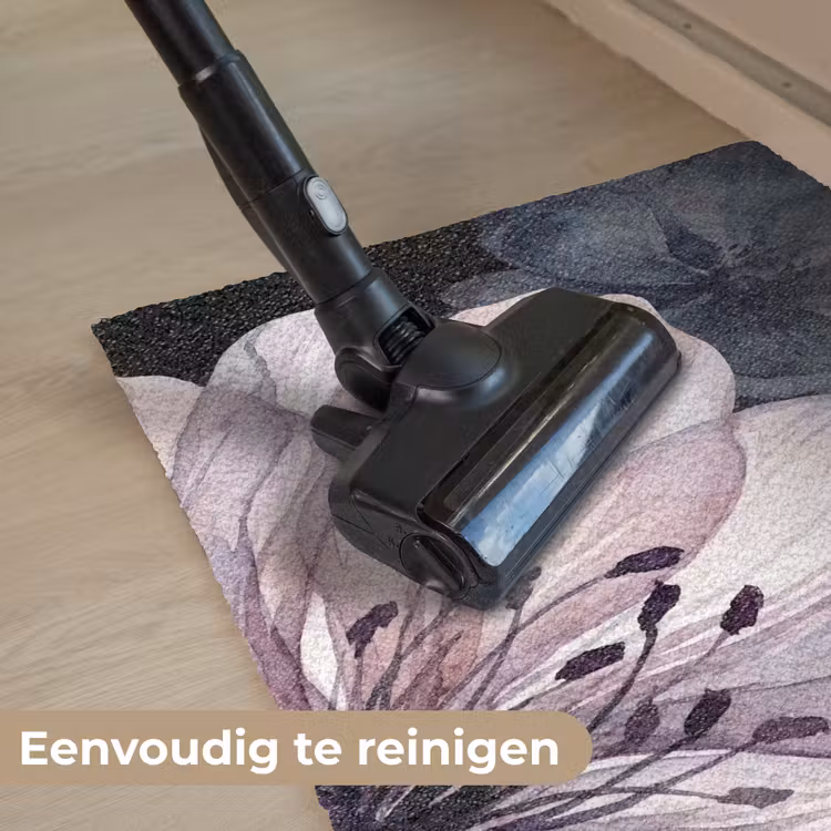 Bloemen - Aquarel - Modern - Roze - Donker Deurmat klein -reinigen_NL