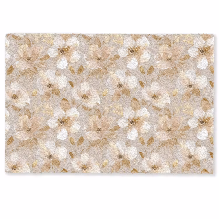 Bloemen - artistiek - Goud Deurmat klein 898 -zkaufland3d