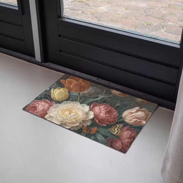 Bloemen - Boeket - Natuur - Klassiek - Donker Deurmat klein -sfeer2