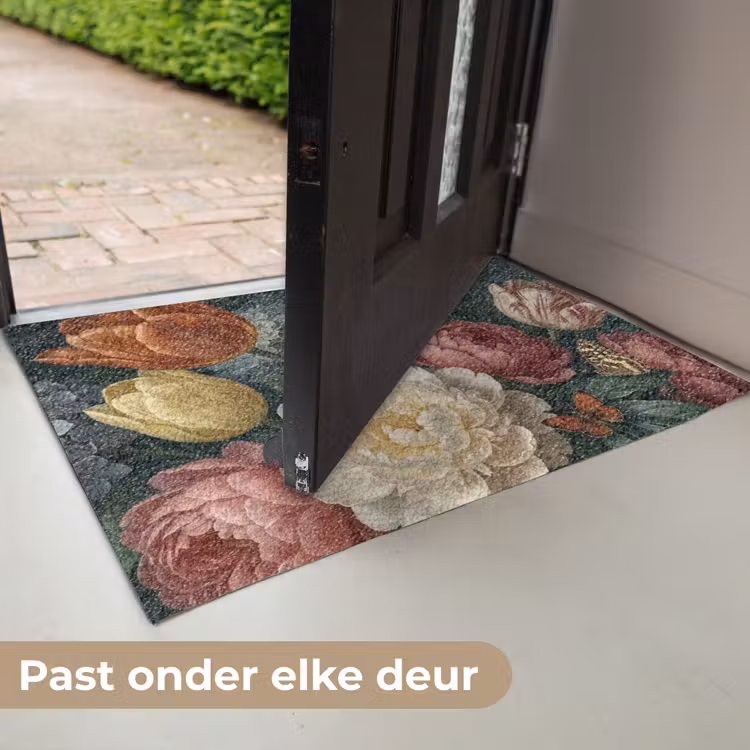 Bloemen - Boeket - Natuur - Klassiek - Donker Deurmat klein -USP_NL