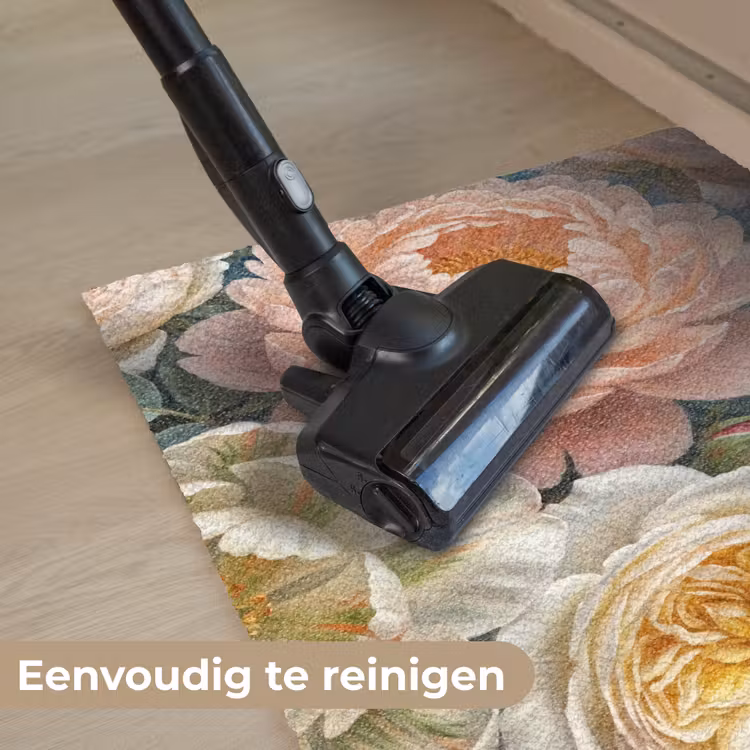 Bloemen - Boeket - Natuur - Klassiek - Kleurrijk Deurmat klein -reinigen_NL