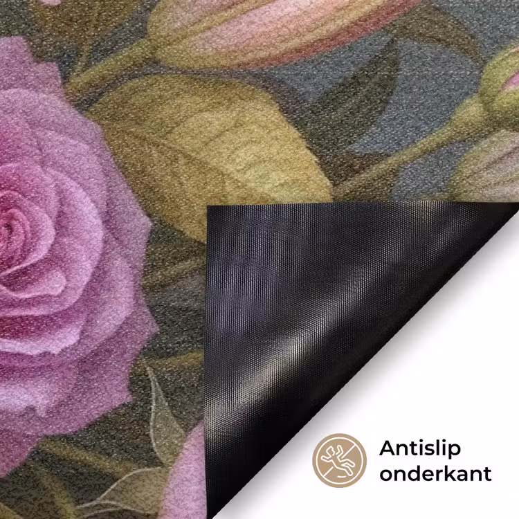 Bloemen - Boeket - Natuur - Kleurrijk - Modern Deurmat klein -antislip_NL