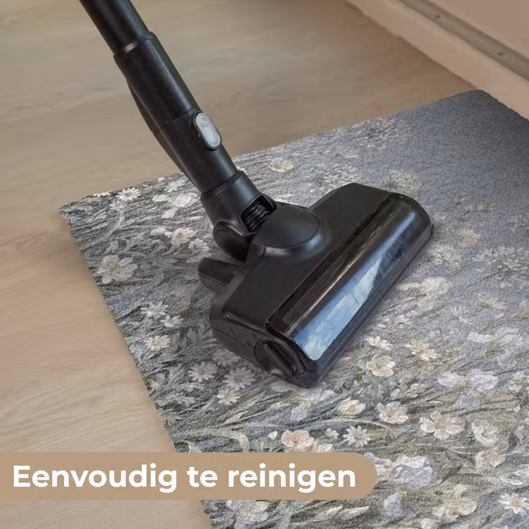 Bloemen - Botanisch - Blauw Deurmat klein -reinigen_NL