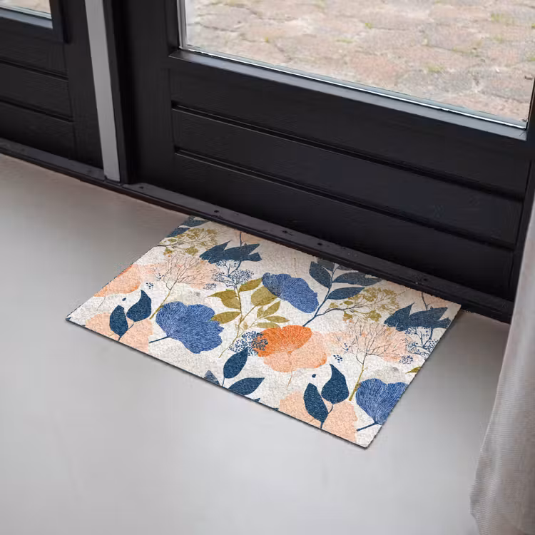 Bloemen - Botanisch - Kleurrijk Deurmat klein 898 -sfeer2