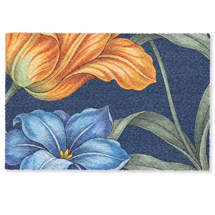 Deurmat - Bloemen - Botanisch - Patroon - Bloemen - Botanisch - Patroon Deurmat klein