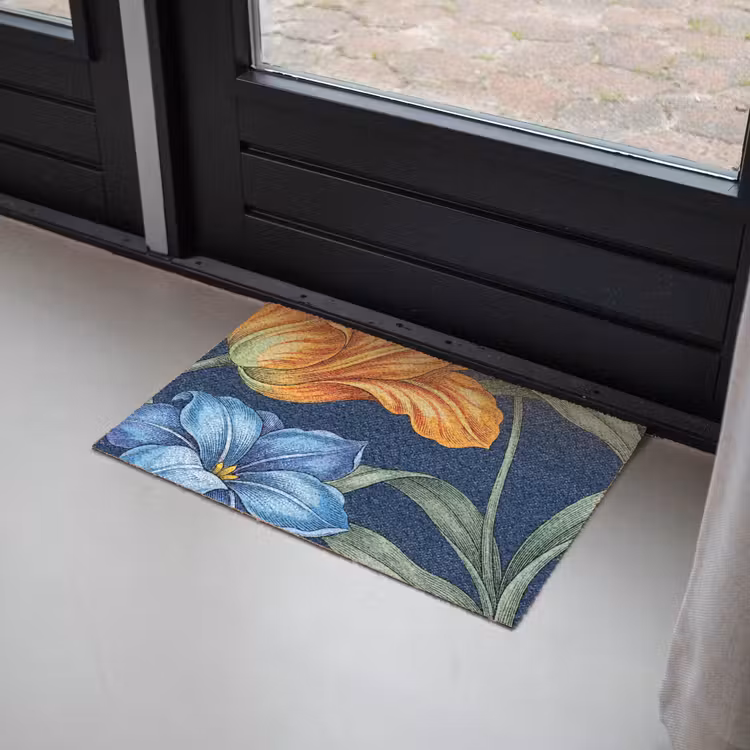 Deurmat - Bloemen - Botanisch - Patroon - Bloemen - Botanisch - Patroon Deurmat klein