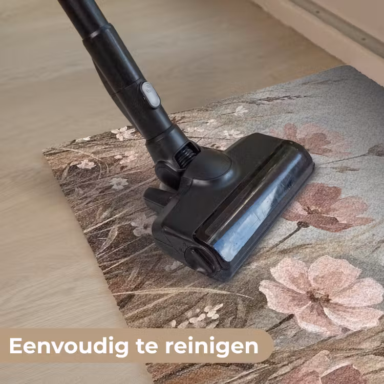 Bloemen - Botanisch - Schilderij - Pastel - Rustiek Deurmat klein -reinigen_NL
