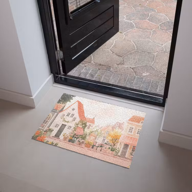 Bloemen - Huizen - Dorp Deurmat klein -sfeer5