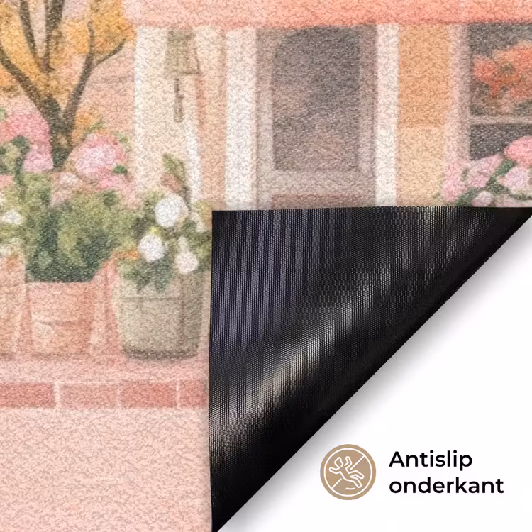 Bloemen - Huizen - Dorp Deurmat klein -antislip_NL