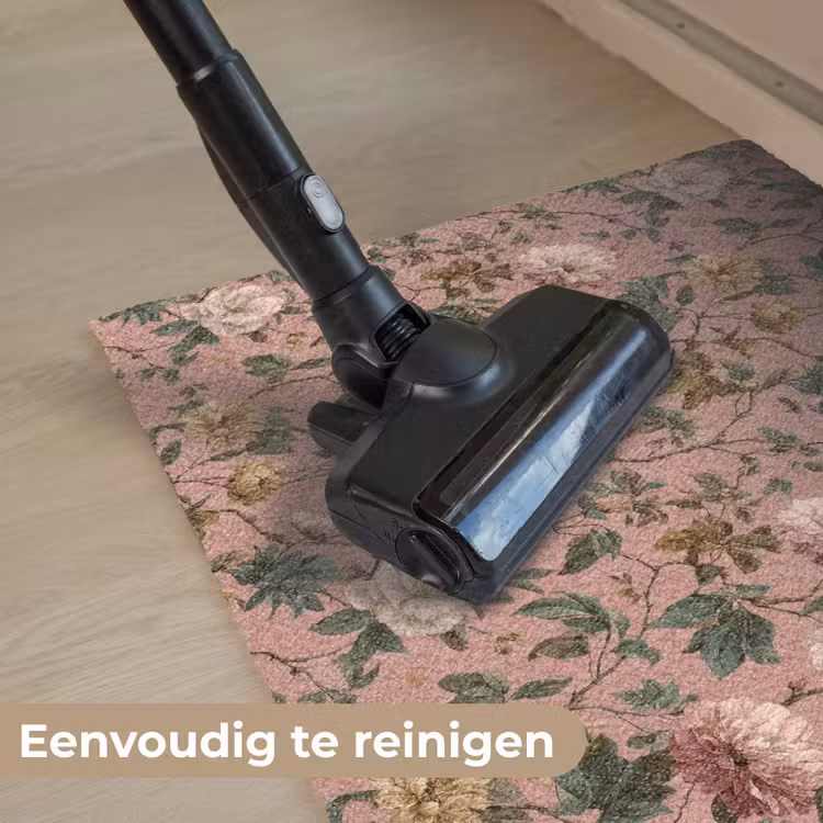 Bloemen - Klassiek - Roze Deurmat klein 898 -reinigen_NL