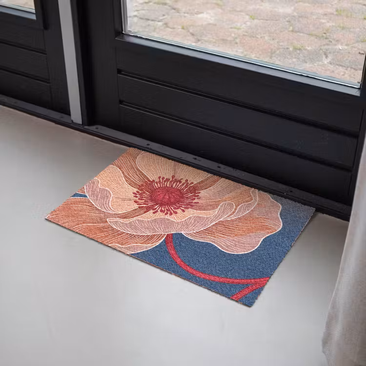 Deurmat - Bloemen - Modern - Abstract - Bloemen - Modern - Abstract Deurmat klein