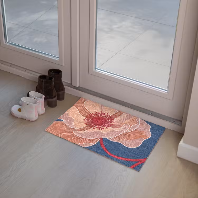 Deurmat - Bloemen - Modern - Abstract - Bloemen - Modern - Abstract Deurmat klein