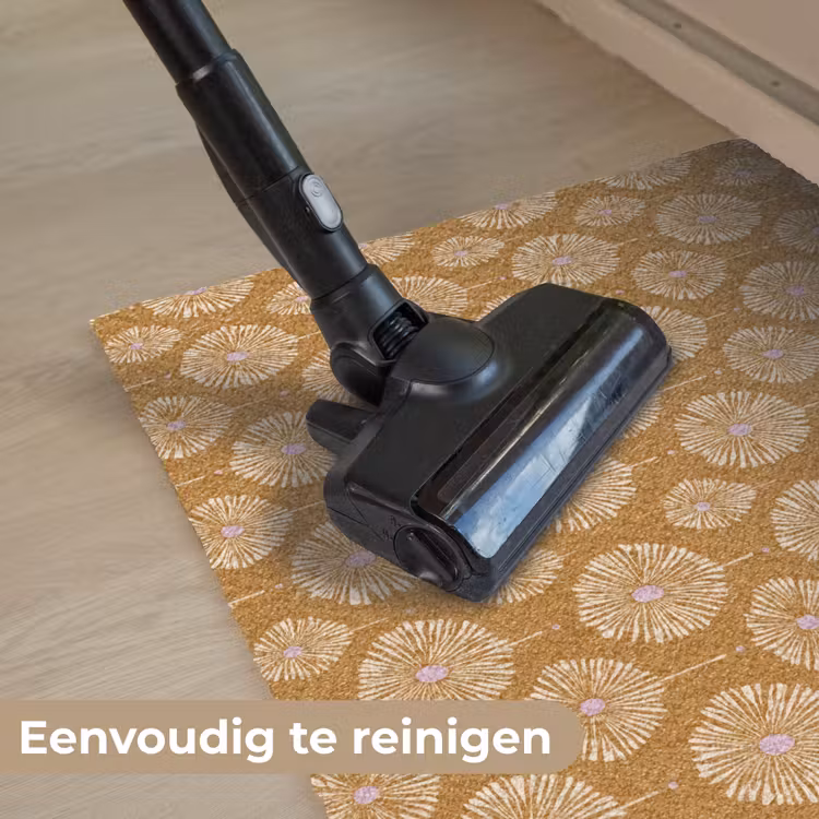 Bloemen - Modern - Oker Deurmat klein 898 -reinigen_NL