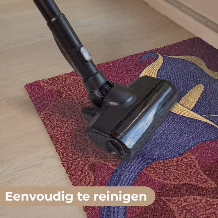 Deurmat - Bloemen - Modern - Paars - Bloemen - Modern - Paars Deurmat klein