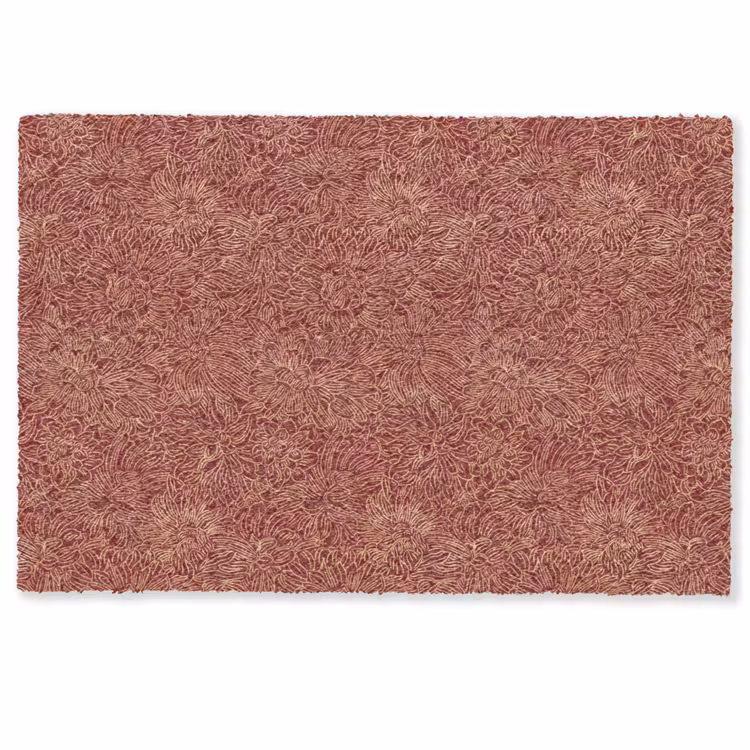 Bloemen - Motief - Rood Deurmat klein 898 -zkaufland3d