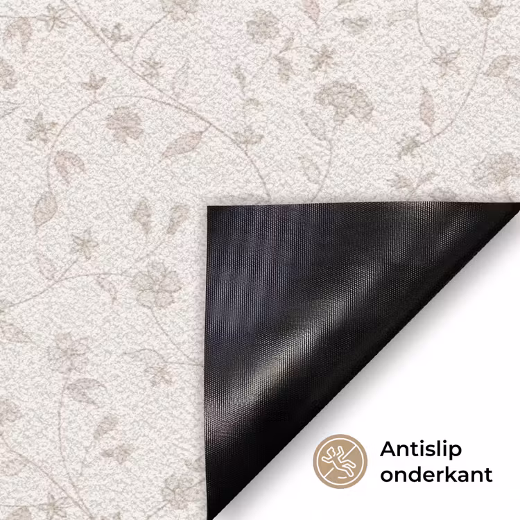 Bloemen - Motief - Zacht Deurmat klein 898 -antislip_NL