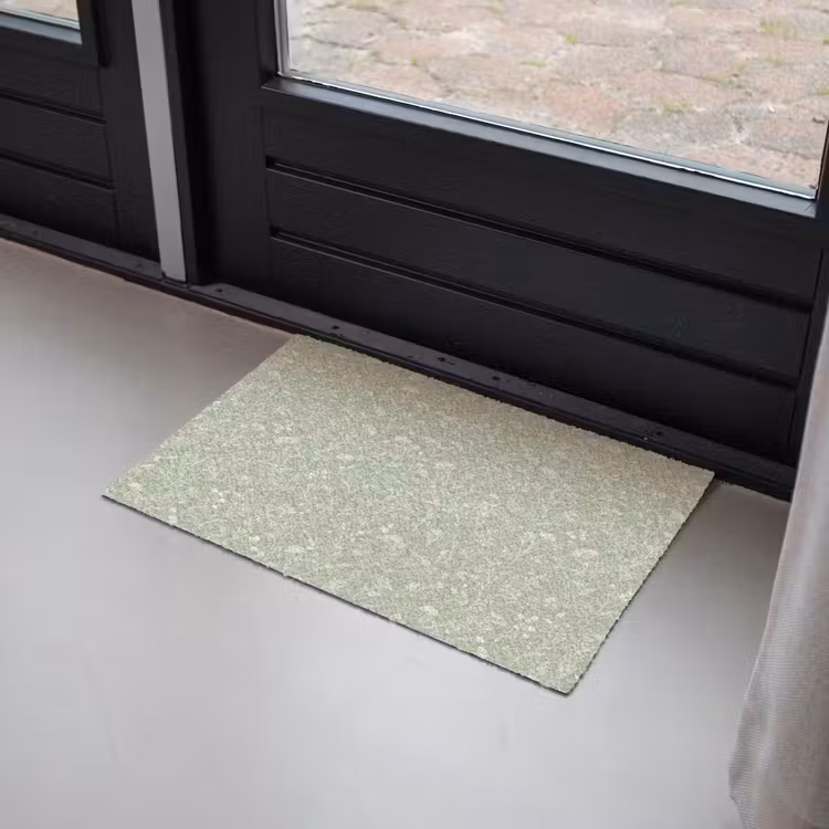 Bloemen - Patroon - Groen Deurmat klein 898 -sfeer2