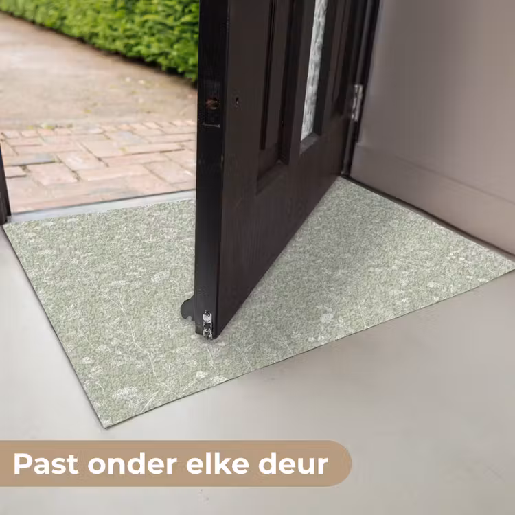 Bloemen - Patroon - Groen Deurmat klein 898 -USP_NL