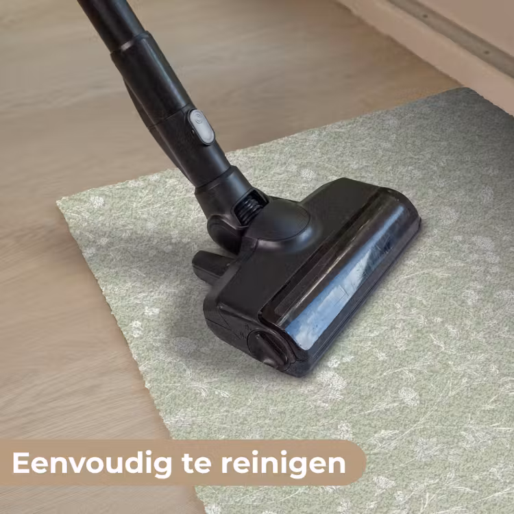 Bloemen - Patroon - Groen Deurmat klein 898 -reinigen_NL