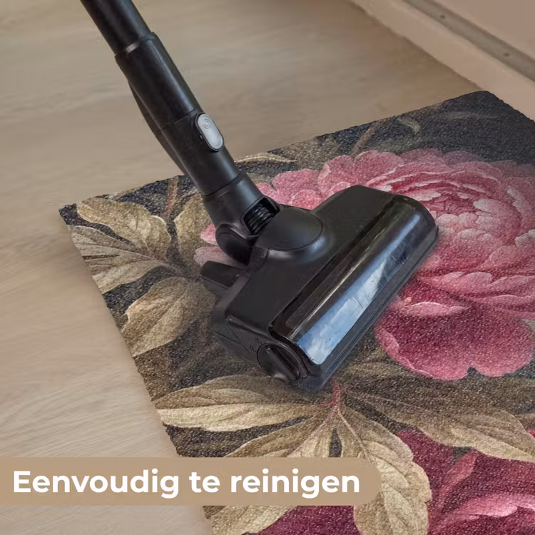 Bloemen - Roze - Klassiek - Natuur Deurmat klein -reinigen_NL
