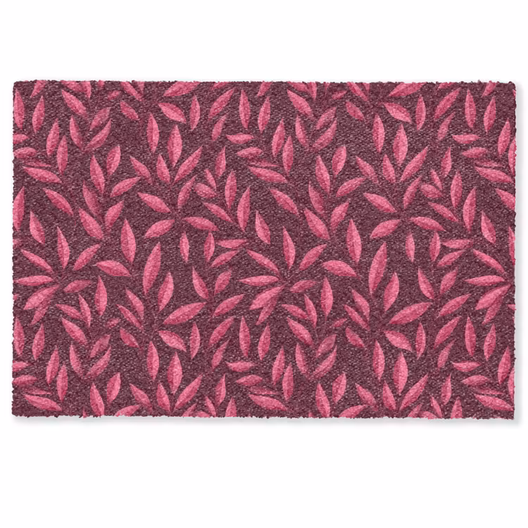 Bloemen - Roze - Natuur - Patroon Deurmat klein 898 -zkaufland3d
