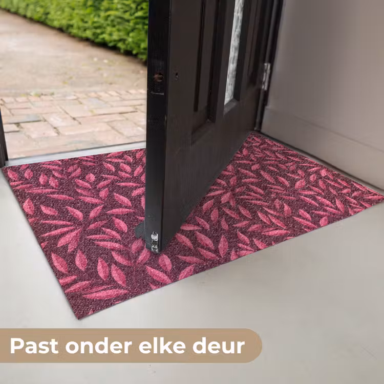 Bloemen - Roze - Natuur - Patroon Deurmat klein 898 -USP_NL