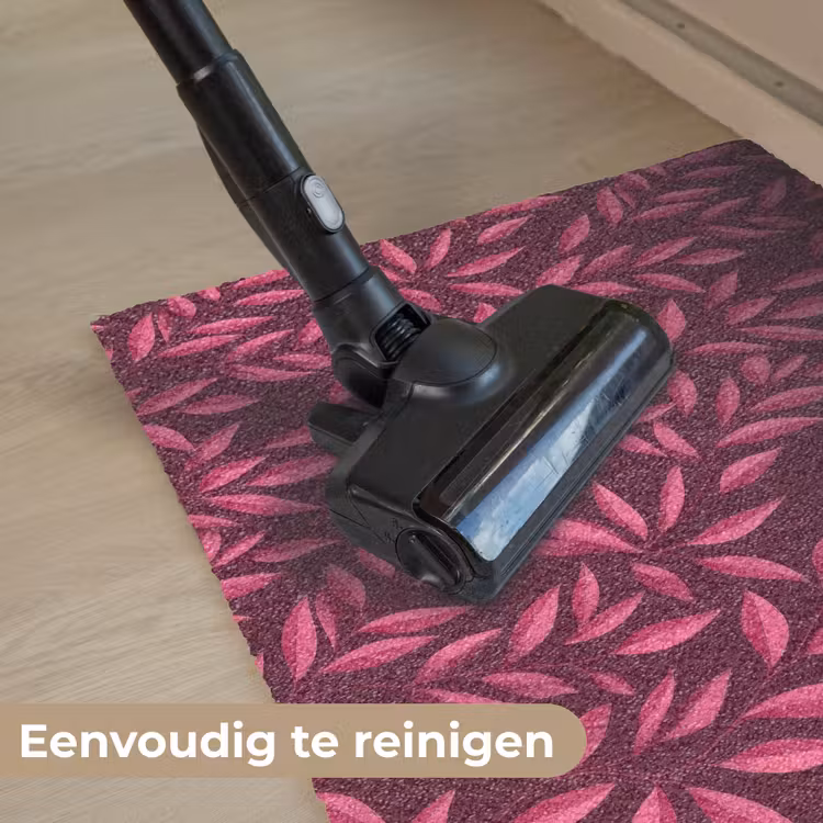 Bloemen - Roze - Natuur - Patroon Deurmat klein 898 -reinigen_NL