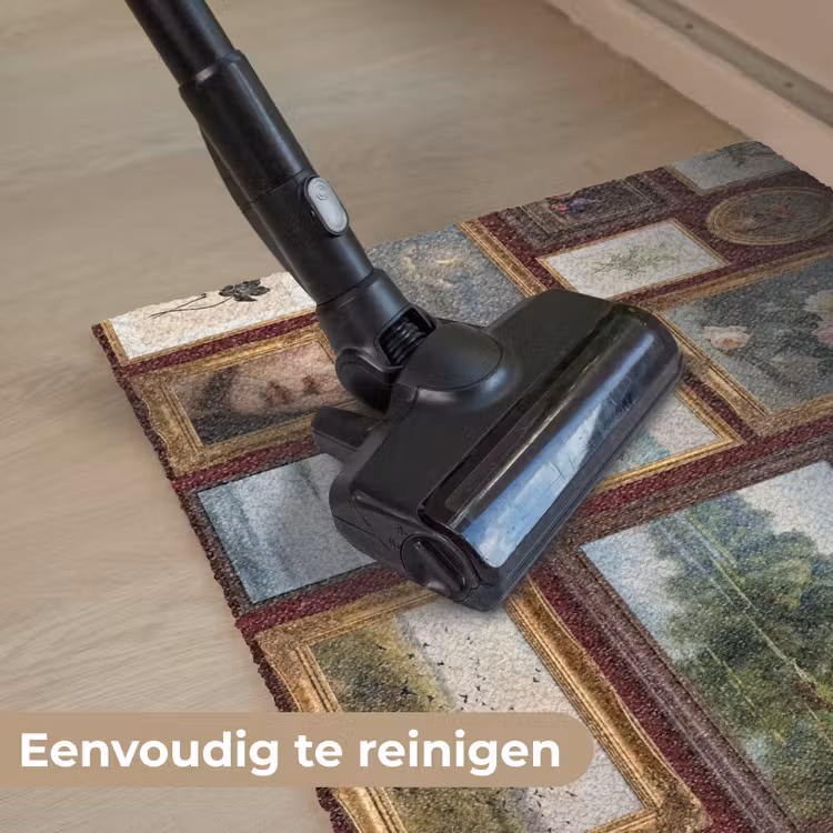 Bloemen - Vaas - Klassiek - Kunst - Rood Deurmat klein -reinigen_NL