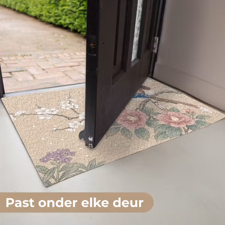 Bloemen - Vogels - Bloemen Deurmat klein -USP_NL