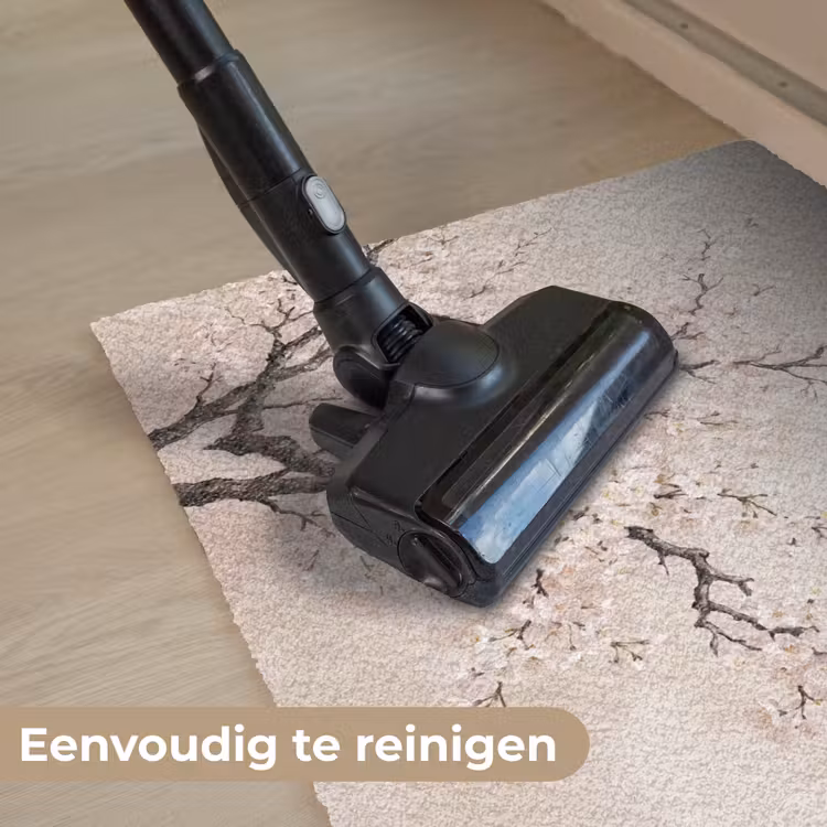 Bloesem - Illustratie - Taupe Deurmat klein -reinigen_NL