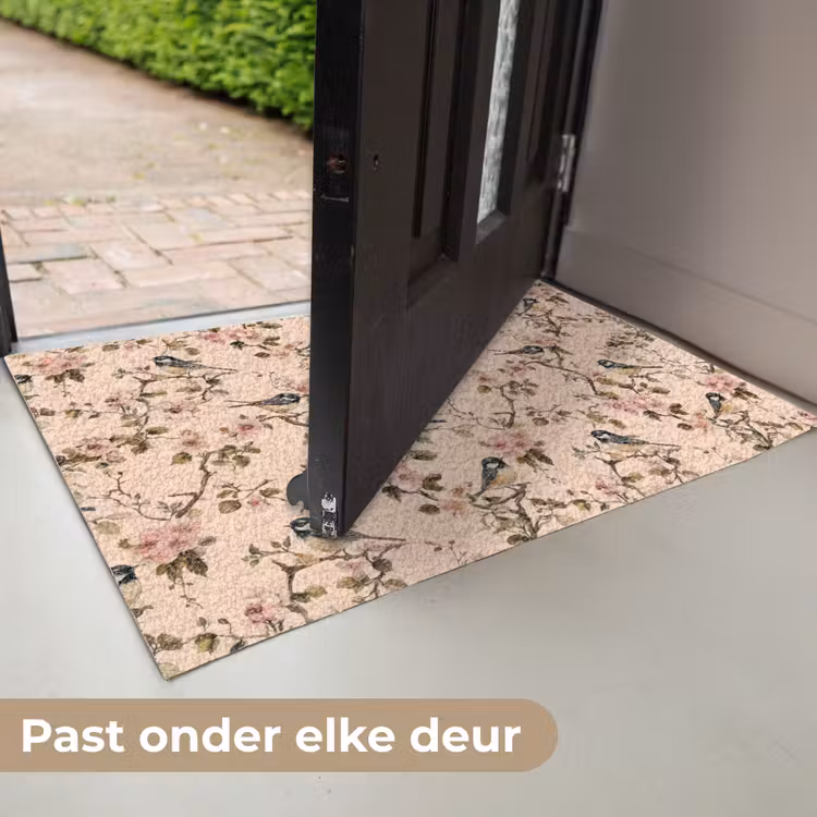 Bloesem - Koolmees - Roze Deurmat klein 898 -USP_NL
