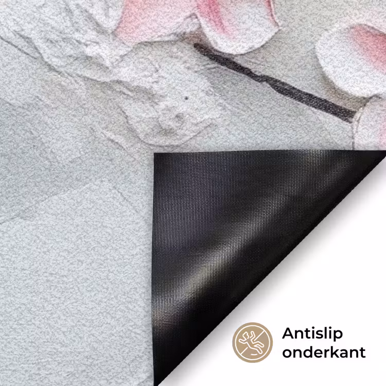 Bloesem - Kunstzinnig - Roze - Sakura Deurmat klein -antislip_NL